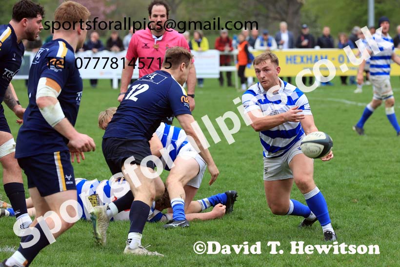 Tynedale v Leeds Tykes, Tynedale Park, Corbridge, Northumberland. Photo: David T. Hewitson/Sports for All Pics